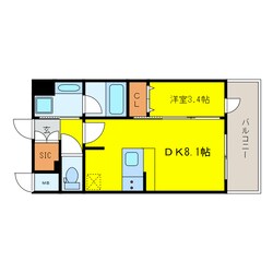 エステムコート梅田・天神橋Ⅳステーションフロントの物件間取画像